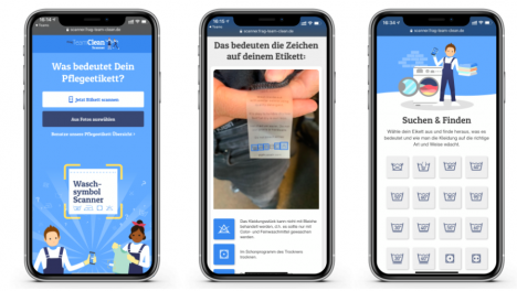 Henkel: Smartphone-App "übersetzt" Symbole auf Waschpflegeetiketten -